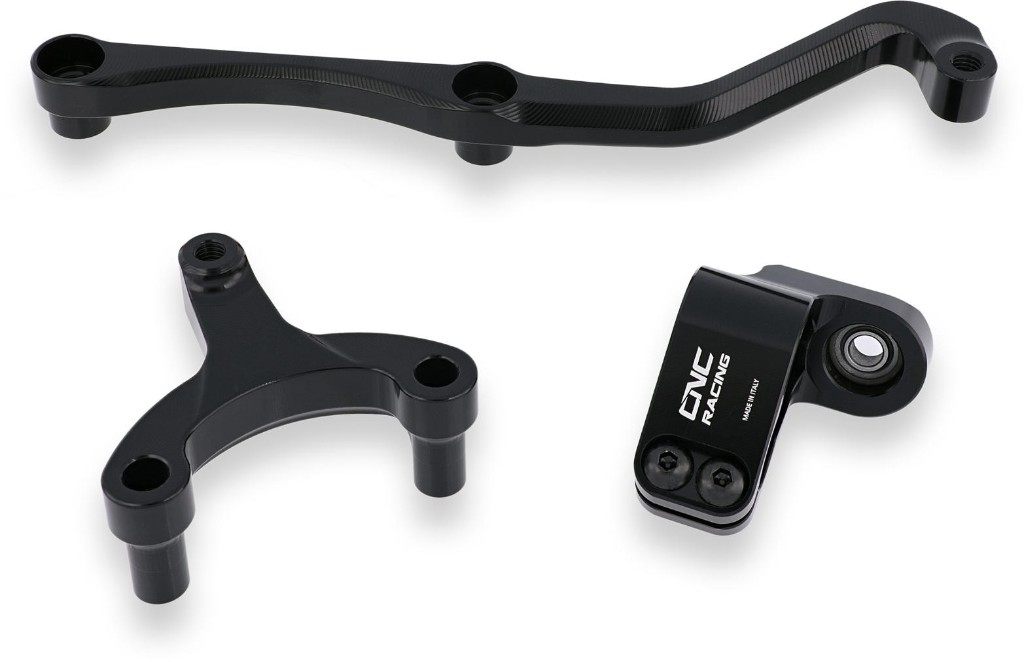 CNC Racing シーエヌシーレーシング ステアリングダンパープラケット BRUTALE800 MV AGUSTA アグスタ ..