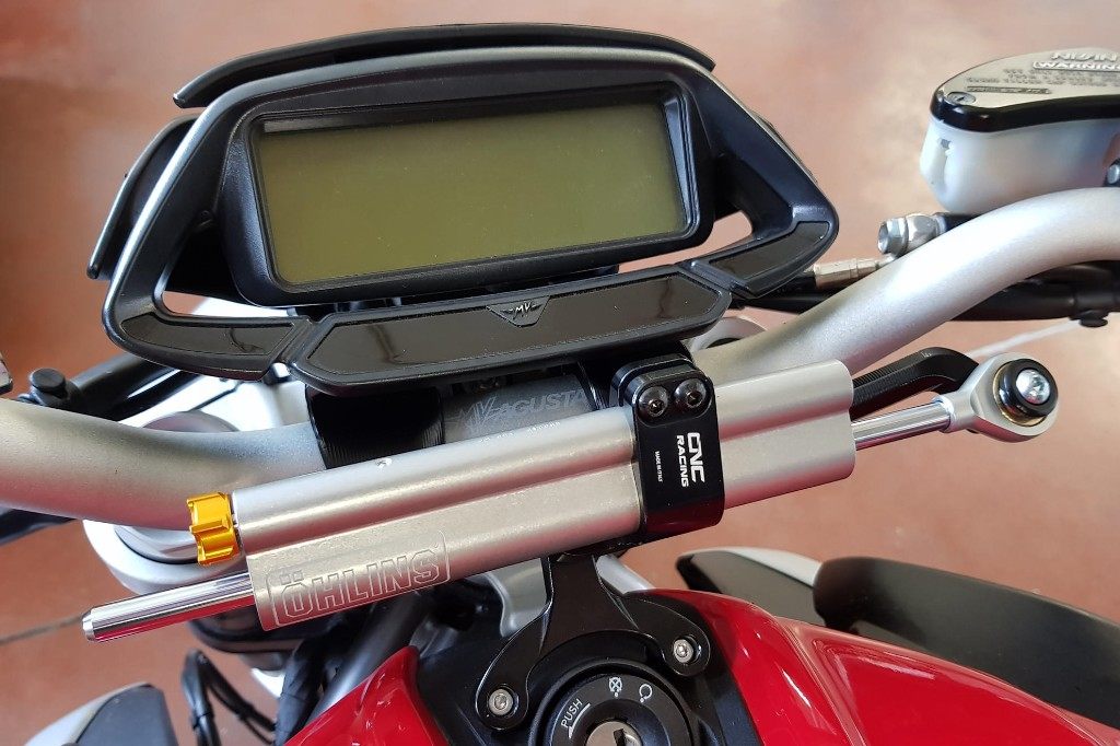 CNC Racing シーエヌシーレーシング ステアリングダンパープラケット BRUTALE800 M...