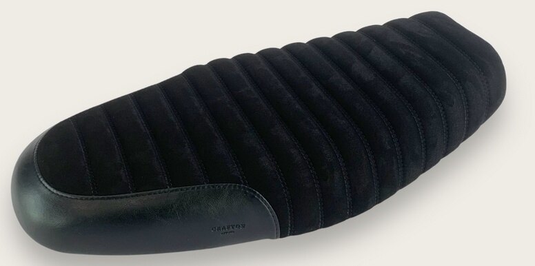 Crafton Atelier クラフトンアトリエ Rambler Full-Rib Tuck ＆ Roll for Triumph Speed Twin ( Alcantara Version) SPEED TWIN TRIUMPH トライアンフ シート シート関連 外装