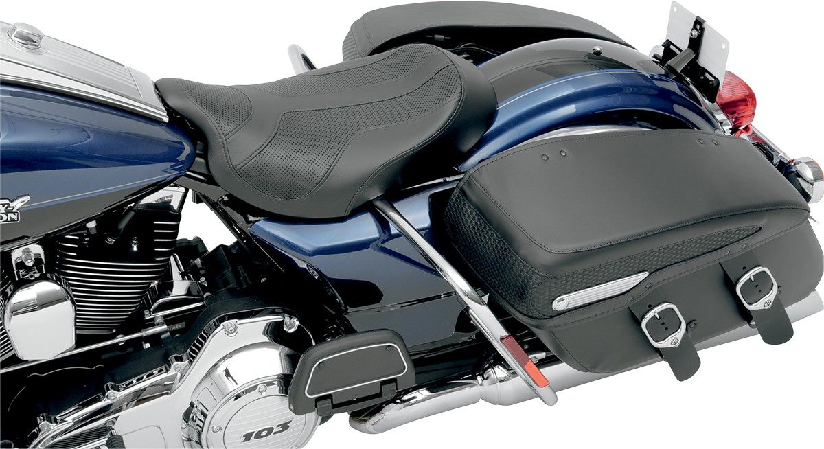 SADDLEMEN サドルメン シート CC SIGNATURE LTHR 【SEAT [0801-0674]】 HARLEY-DAVIDSON ハーレーダビッドソン シート関連 外装