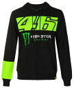 VR46 ブイアール46 DUAL 46 MONSTER ENERGY HOODIE