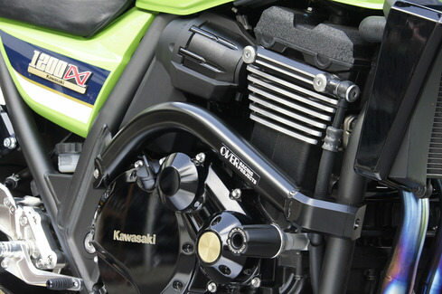 OVER オーヴァー サブフレームキット ZRX1200ダエグ ZRX1200 KAWASAKI カワサキ KAWASAKI カワサキ カラー：ブラックガンコート仕上げ(塗装)