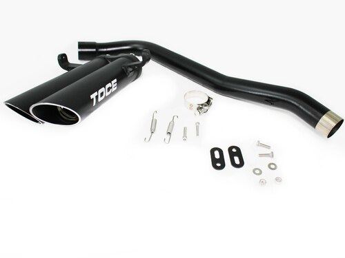 TOCE トゥース T-Slash スリップオンマフラー CBR600RR HONDA ホンダ Finish type(Midpipe)：Powdercoated Finish 1