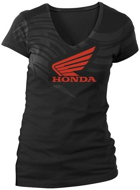 US HONDA 北米ホンダ純正アクセサリー LADIES ABSTRACT WINGS SHORT SLEEVE TEE レディース サイズ：WSM