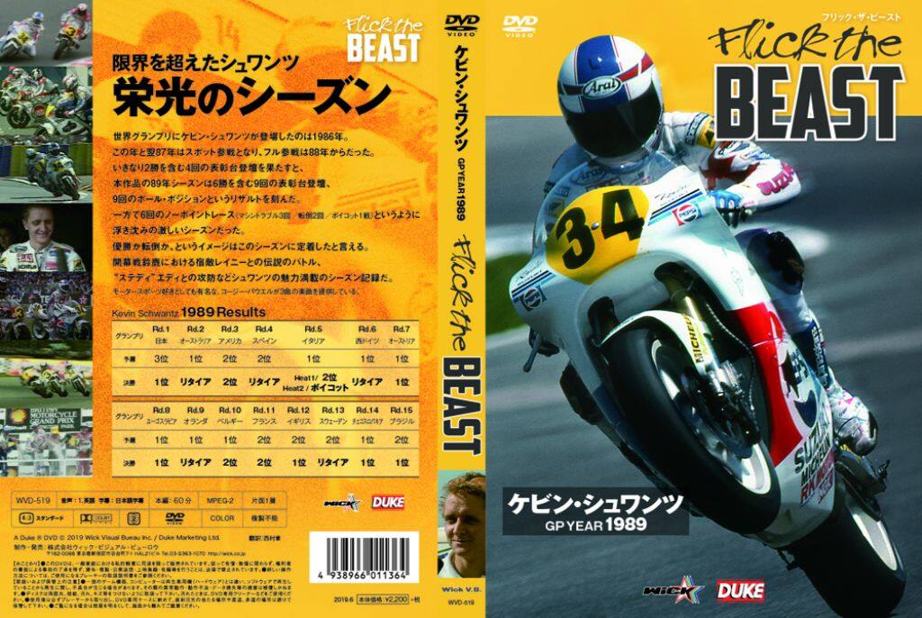 ウィック・ビジュアル・ビューロウ フリック・ザ・ビースト ケビン・シュワンツ GP...