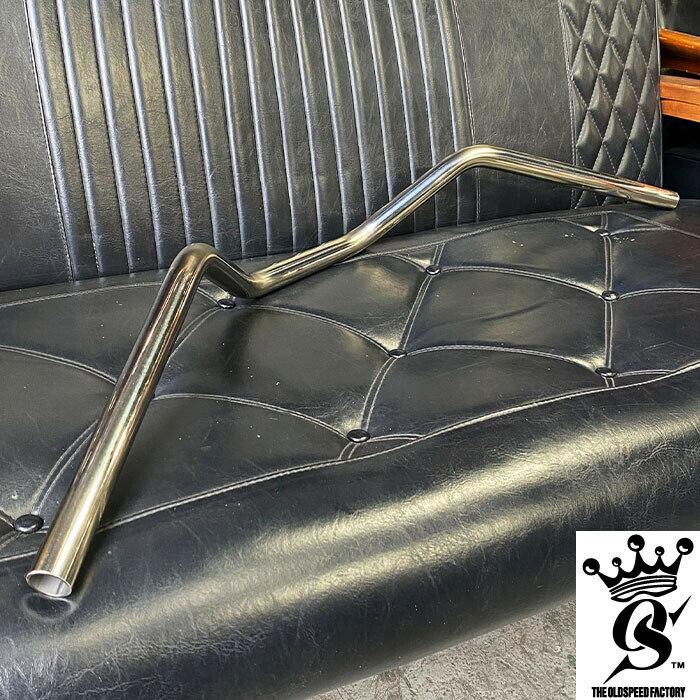 THE OLD SPEED FACTORY オールドスピードファクトリー OSF 【♭】TRACKER BAR(フラットトラッカーバー) HARLEY-DAVIDSON ハーレーダビッドソン ハンドルバー ハンドル タイプ：ディンプル凹有り(純正スイッチBOX用)