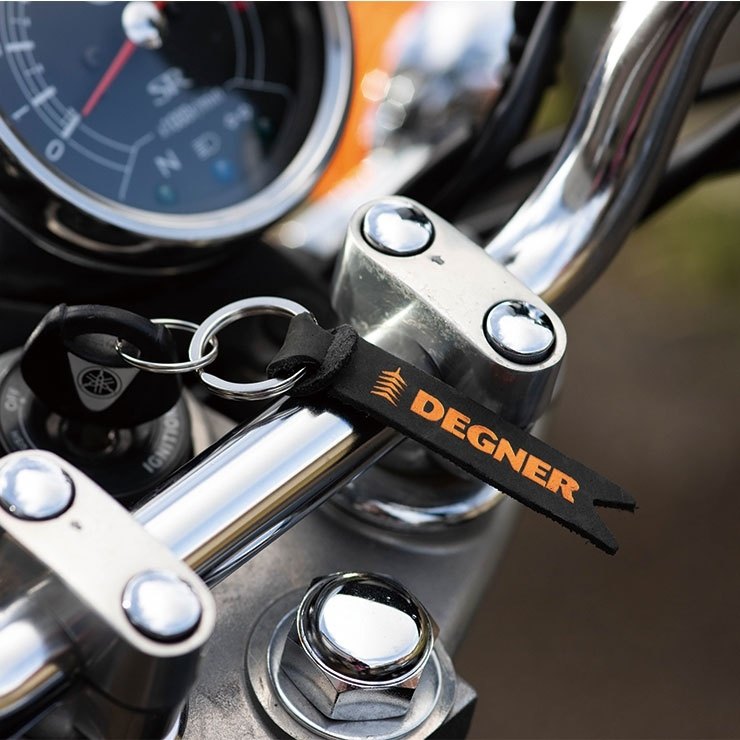 DEGNER デグナー レザーキーホルダー キーホルダー バイク関連グッズ カラー：ヴィ...