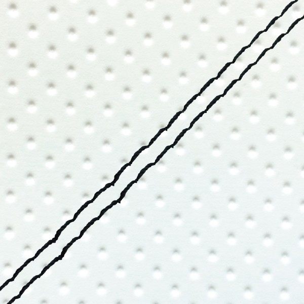 GRONDEMENT グロンドマン 国産シートカバー 張替タイプ アプリオ YAMAHA ヤマハ カラー：フルエンボスホワイト/黒ダブルステッチ