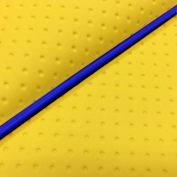 GRONDEMENT グロンドマン 国産シートカバー 張替タイプ リモコン ジョグ ZR 5KN 5SU 5PT 5SW YAMAHA ヤマハ シートカバー シート関連 外装 カラー：フルエンボスイエロー/青パイピング