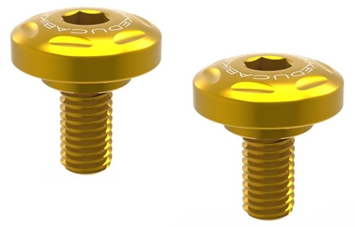 DUCABIKE (DBK) ドゥカバイク (ディービーケー) クラッチカバー用 ボルトキット STREETFIGHTER V2 PANIGALE 959 1299 R FINAL EDITION SUPERLEGGERA DUCATI ドゥカティ その他クラッチオプション・補修部品 駆動系 カラー：ゴールド