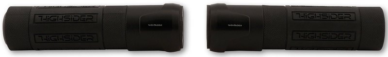 ■商品概要【メーカー品番】315-0570カラー：ブラック7/8 インチ (22．2 mm) 132 mm■詳細説明HIGHSIDER AKRON handlebar grip rubber， black with aluminum ringindifferent colors- Styling for your bike -The stylish 7/8 inch handlebar grips HIGHSIDER AKRON create withthesuperimposition of the two aluminum sleeves a new kind ofdesignlanguage． The outer embodies timeless design with its linesandforms a beautiful contrast with the trapezoidal tongues totheunderlying bead-blasted black aluminum cylinder． TheHIGHSIDERlettering is incorporated into the handle structure． Theremovableend caps allow the mounting of handlebar end indicators，handlebarend mirrors or handlebar weights． With these grips， youcan giveyour bike the noble HIGHSIDER look and enhance itsappearance．Our accessories TIP:Excellent in combination with the visually matched designhandlebarweights from our own house． The handlebar ends pick up thedesignof the rubber grips and turn your motorcycle cockpit intoaneye-catcher．Tailor-made for your bike - the extensive range of accessoriesfromHIGHSIDER is perfectly tailored to your motorcycle． With amaximumof quality and functionality you can easily design yourbikeaccording to your wishes．Dimensions:Fits for 7/8 inch (22 mm)Length: 132 mmOutside diameter rubber: approx 34 mmOutside diameter aluminum sleeve: approx 37 mmScope of delivery: 1 pair■注意点※輸入品のため、説明書が付属する場合、外国語の説明書となります。※メーカー都合により商品の仕様変更がある場合がございます。ご了承ください。　※画像はイメージです。