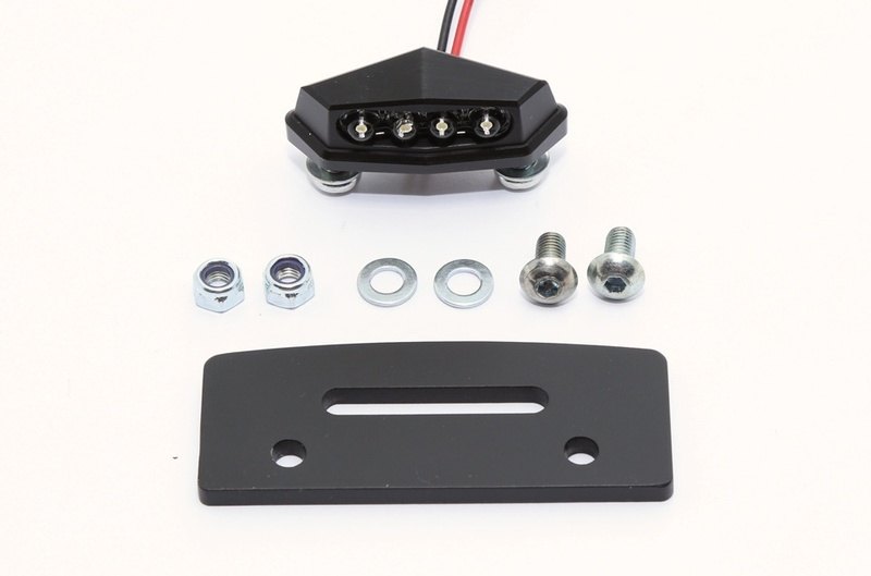 Highsider �ϥ��������� Bracket w�� LED �ʥ�С��ץ졼�ȥ饤�� ����¾�ե�������쥹���åȥ��ץ�����佤���� �ե��������Ϣ ����