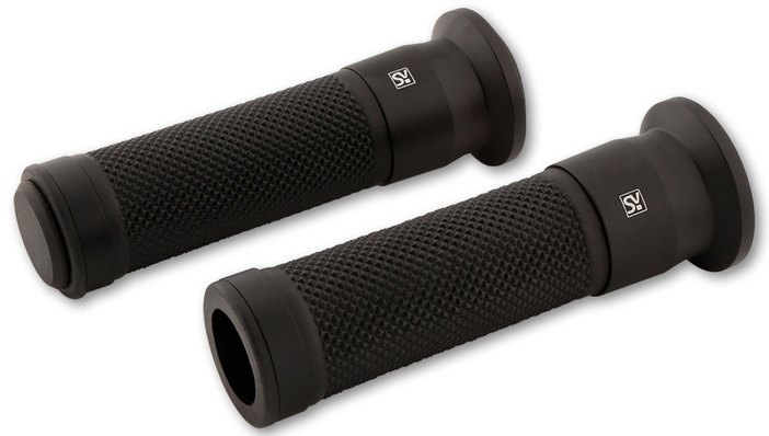 Shin-Yo シンヨー Marano handlebar grip rubber 7/8 inch (222 mm) 132 mm black グリップ ハンドル