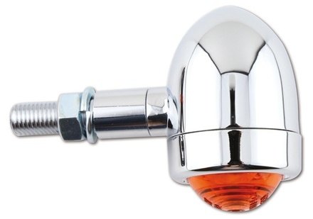 Shin-Yo シンヨー Turn signal Old School type 1 chrome ウインカー 灯火類 電装系