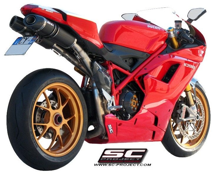 SC-PROJECT SCプロジェクト オーバル ツイン スリップオンサイレンサー 848 1098 S R 1198 DUCATI ドゥカティ スリップオンマフラー マフラー