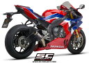 SC-PROJECT SCプロジェクト CR-T スリップオンサイレンサー＆フルチタンリンクパイプ 本体材質：カーボン CBR1000RR-R