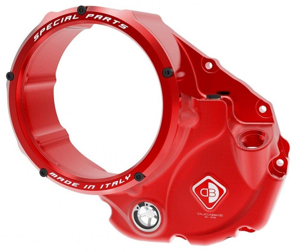 DUCABIKE (DBK) ドゥカバイク (ディービーケー) 3D-EVO クリアクラッチカバーキット DESERTX DISCOVERY RALLY MONSTER 30°ANNIVERSARIO 937 SP PLUS MULTISTRADA V2 S DUCATI ドゥカティ クラッチカバー エンジンパーツ エンジン