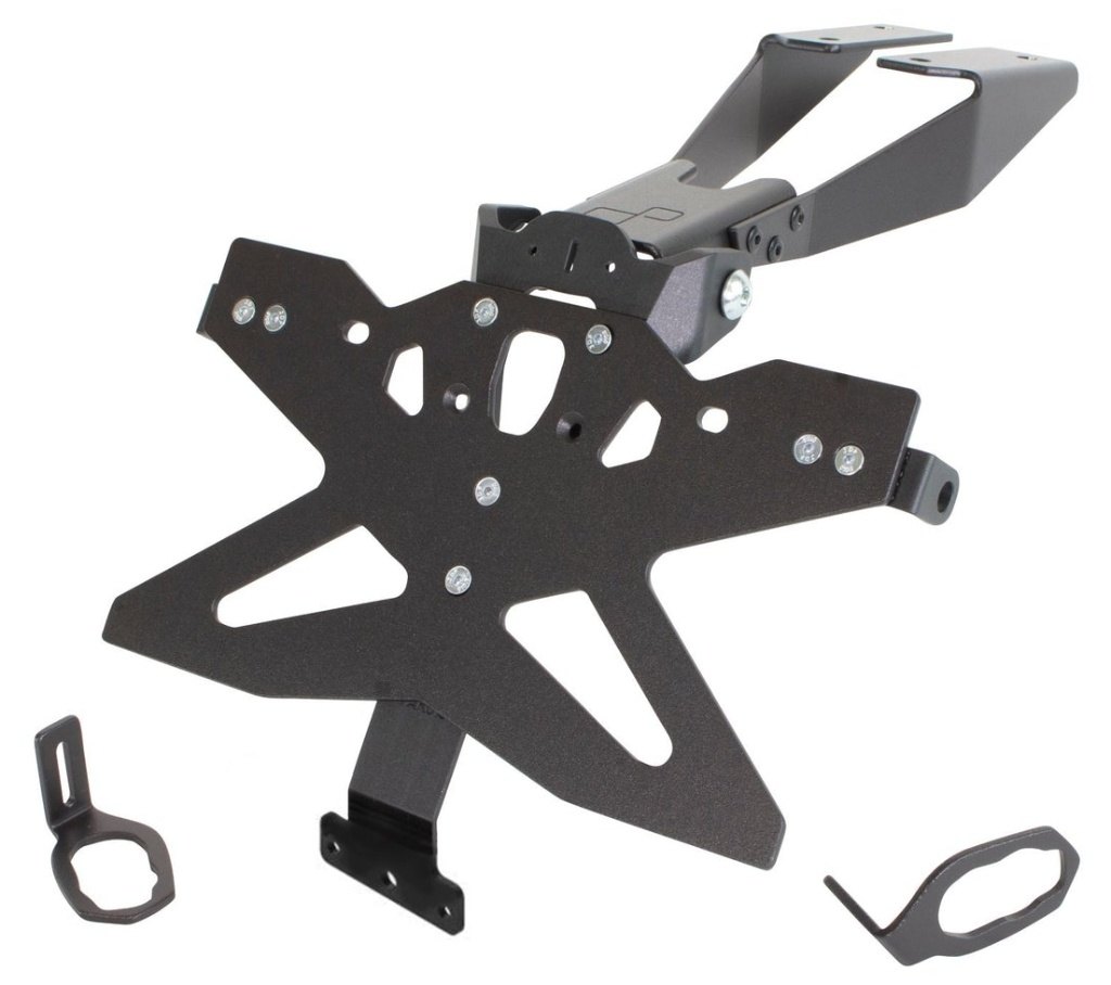 LighTech ライテック アジャスタブルナンバープレートホルダー ZX-10R ZX-10RR KAWASAKI カワサキ フェ..