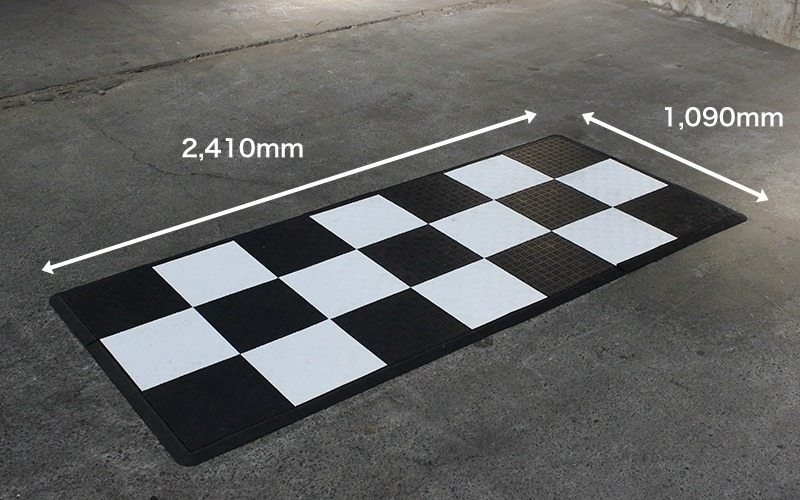 TECTile テックタイル Bike-1セット 1枚目カラー：クリーム(11枚) / 2枚目カラー：ネイビーブルー(10枚)