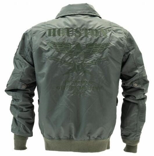 HOUSTON ヒューストン KNIGHTS M/C NYLON JACKET ウインタージャケット ジャケット...