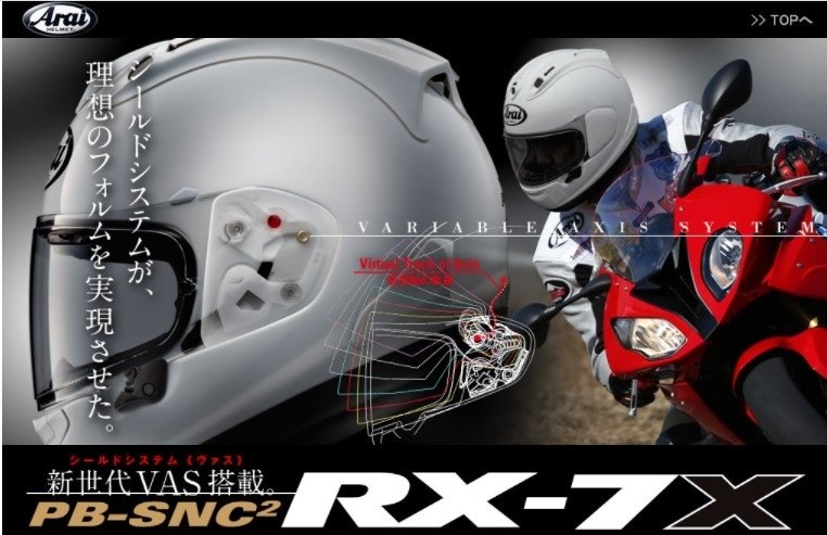 Arai アライ RX-7X TAKUMI [アールエックスセブンエックス タクミ] ヘルメット フルフェイスヘルメット 3
