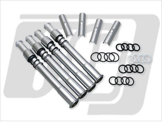 GUTS CHROME ガッツクローム プッシュロッドカバーキット ビックツイン用 ショベルヘッド 79-84 HARLEY-DAVIDSON ハーレーダビッドソン プッシュロッドカバー エンジンパーツ エンジン