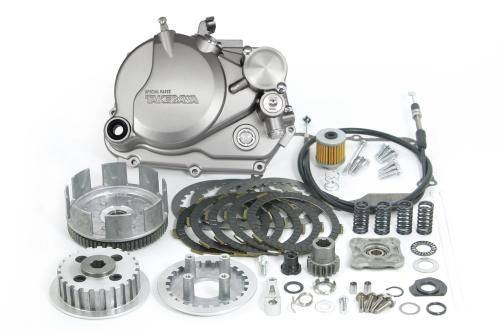 SP武川 SPタケガワ スペシャルクラッチキット(アルミダイカスト／シルバー塗装)スリッパー無し／モンキー／モンキー(FI)／ゴリラ(4／5／6速クロスミッション専用) 12Vゴリラ 12Vモンキー 6Vゴリラ 6Vモンキー モンキー HONDA ホンダ クラッチキット 駆動系