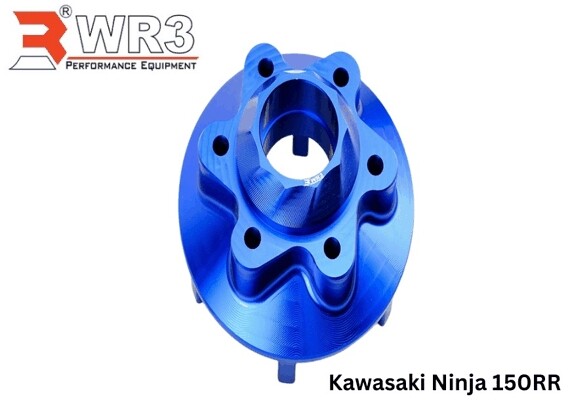 樂天商城 - WR3 ダブルアールスリー Sprocket Carrier Ninja 150RR KAWASAKI カワサキ スプロケットキャリア 駆動系 Color：Blue