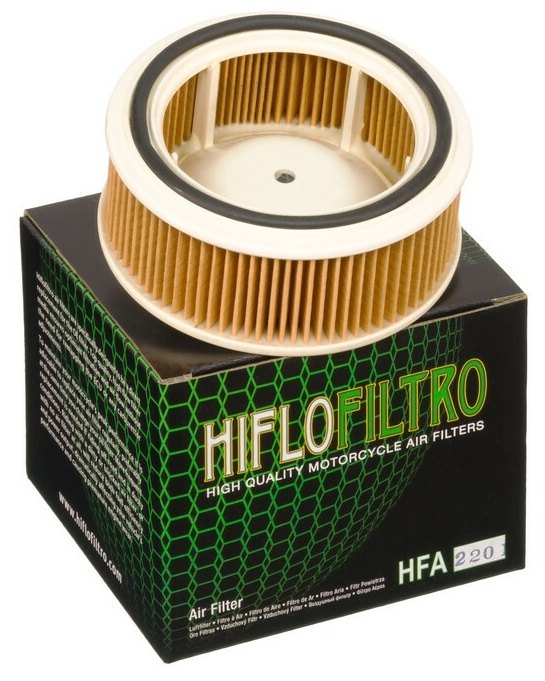 HIFLOFILTRO ハイフローフィルトロ エアフィルター - HFA2201 KDX125 KAWASAKI カワサキ エアクリーナ..