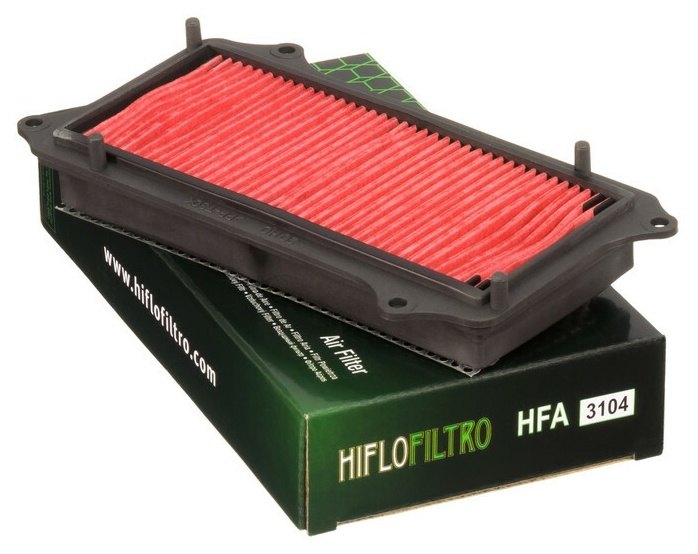 HIFLOFILTRO ハイフローフィルトロ エアフィルター - HFA3104 UX 125 SIXTEEN SUZUKI スズキ エアクリーナー・エアクリーナーエレメント 吸気関連 エンジン