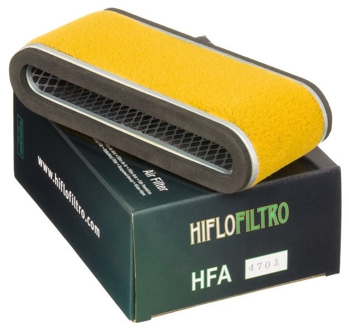 HIFLOFILTRO ハイフローフィルトロ エアフィルター - HFA4701 XS 850 YAMAHA ヤマハ エアクリーナー・エアクリーナーエレメント 吸気関連 エンジン