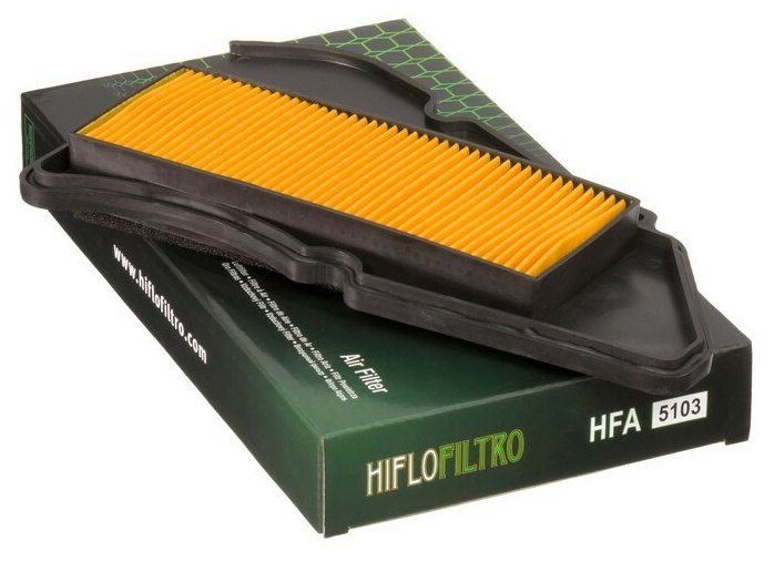 HIFLOFILTRO ハイフローフィルトロ エアフィルター - HFA5103 VS 125 4T E2 E3 S SYM エアクリーナー・エアクリーナーエレメント 吸気関連 エンジン