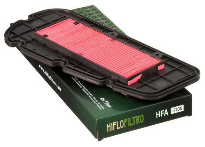 HIFLOFILTRO ハイフローフィルトロ エアフィルター - HFA5105 CITYCOM 300 EFI 4T CBS E3 300I S SYM エアクリーナー・エアクリーナーエレメント 吸気関連 エンジン