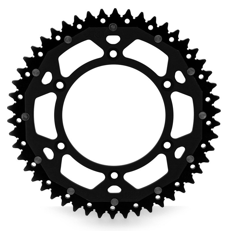 A.R.T エーアールティー デュアル コンポーネント アルミニウム／超軽量セルフクリーニングスチールリアスプロケット GASGAS ガスガス HUSABERG フサベル HUSQVARNA ハスクバーナ KTM ドリブンスプロケット・リアスプロケット 駆動系