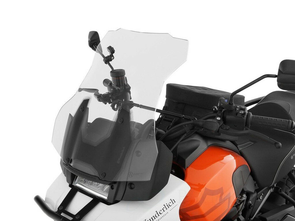 Wunderlich ワンダーリッヒ ウインドスクリーン「MARATHON／マラソン」 Pan America 1250 Special ST HARLEY-DAVIDSON ハーレーダビッドソン スクリーン 外装