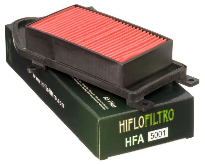 HIFLOFILTRO ハイフローフィルトロ エアフィルター - HFA5001 AGILITY 125 16+ 4T E3 R16 MOVIE KYMCO キムコ エアクリーナー・エアクリーナーエレメント 吸気関連 エンジン