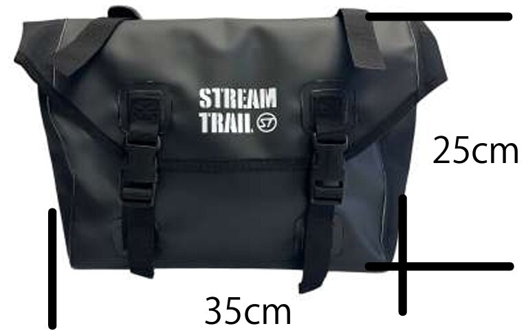 StreamTrai ストリームトレイル BK SIDE BAG [バイクサイドバッグ] サイドバッグ ...