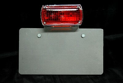 部品屋K&W サイドナンバーキット (フォーステール付) 横マウント 外装