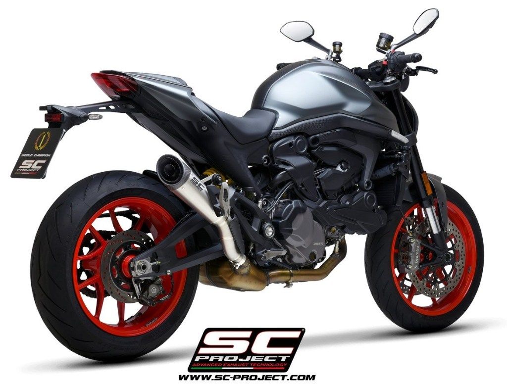 SC-PROJECT SCプロジェクト S1 スリップオンサイレンサー＆フルチタンリンクパイプ【公道走行可】 MONSTER 937 DUCATI ドゥカティ スリップオンマフラー マフラー