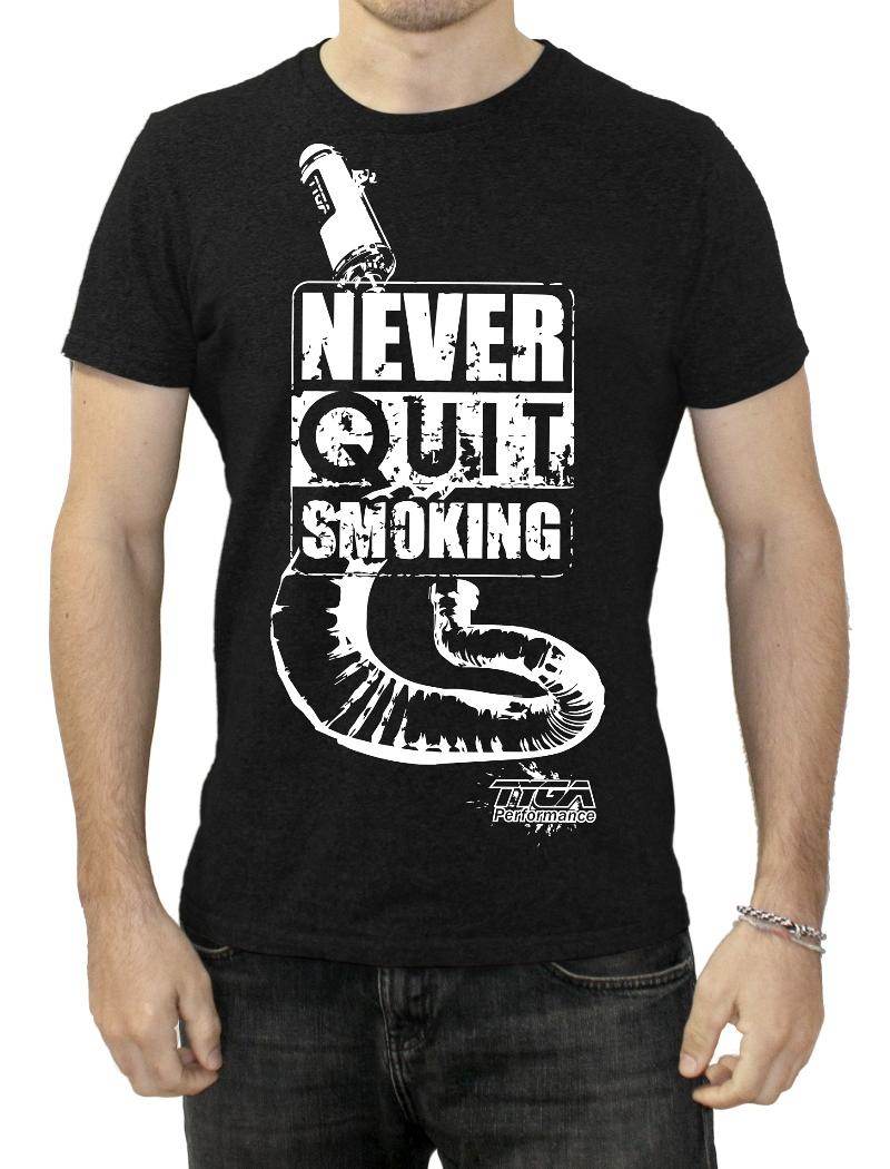 TYGA PERFORMANCE タイガパフォーマンス Tシャツ 'Never Quit Smoking' アパレル