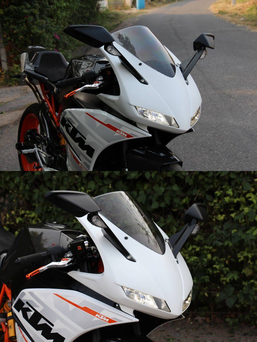 TYGA PERFORMANCE タイガパフォーマンス アッパーフェアリング、ストリート、TYGA EYES RC125 RC200 RC250 RC390 KTM フルカウル・外装セット カウル関連 外装