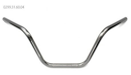 TOMMASELLI トマゼリ クロームメッキハンドル ハンドルバー ハンドル サイズ：A:755mm／B:130mm／C:208mm／D:231mm