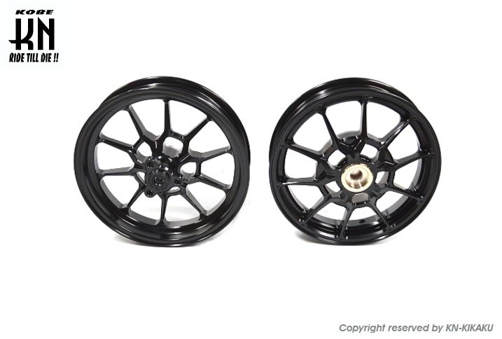 KN企画 ケイエヌキカク 鍛造アルミホイール前後セット【タイプ1】 アドレスV125 アドレスV125G アドレスV125リミテッド SUZUKI スズキ