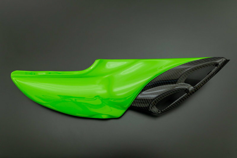 ARCHI ������ Double Bubble Intake (D.B.I.�����֥롦�Х֥롦����ơ���) Z900RS Cafe KAWASAKI ���掠�� �����������ס����������� ���� ���顼���饤�॰�꡼��