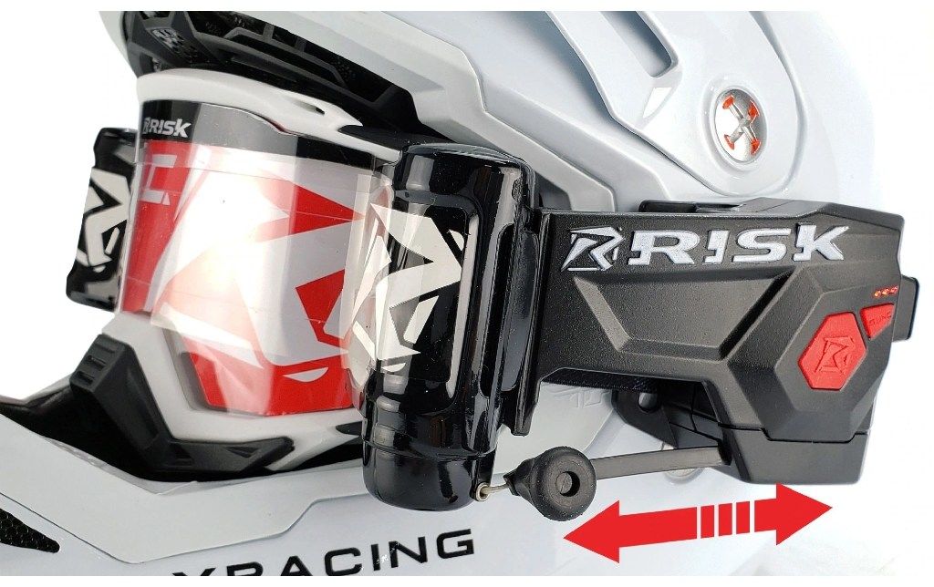RISKRACING リスクレーシング The RIPPER Goggle Roll-Off System ゴーグル ロール...