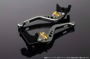 SPEEDRA スピードラ アルミビレットアジャストレバーセット 3Dショート CB1100 SC65 CB1100EX CB1100RS CBF1000 HONDA ホンダ HONDA ホンダ HONDA ホンダ HONDA ホンダ レバー本体カラー：マットチタン / アジャスターカラー：マットゴールド