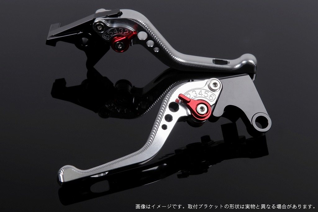 SPEEDRA スピードラ アルミビレットアジャストレバーセット 3Dショート 400X CB250F CB250R CB400F CBR250R CBR400R GROM Monkey125 MSX125 NS-1 CB300R CB500F CB500X CBR500R 1