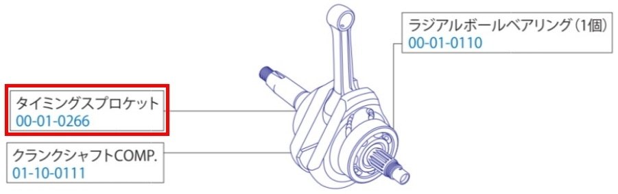 SP武川 SPタケガワ 【補修部品】タイミングスプロケット ミッション・ギア エンジンパーツ エンジン
