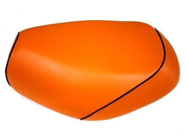 GRONDEMENT グロンドマン 国産シートカバー 被せタイプ ジョルノ HONDA ホンダ カラー：オレンジ/黒パイピング