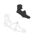 MOTOMASTER モトマスター ストリートΦ320 ブレーキディスク用キャリパーサポート RR 125 2T Racing 200 250 300 350 ...